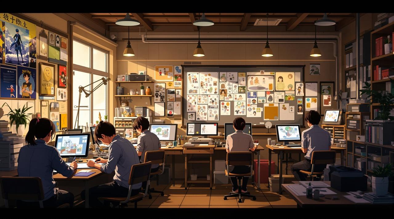 神奇漫画精选专题：动画制作幕后揭秘：神奇漫画带你走进MAPPA工作室的一天